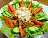 柔らかっ♪チキン南蛮♪野菜マヨ添え作り方6写真