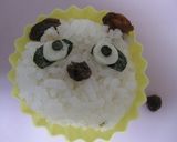 かわいい～パンダのおにぎり作り方7写真
