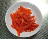 ♡油揚げのいろいろ野菜のせ ピザ風♡作り方4写真