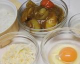 残り物で・・・ 焼きカレー作り方1写真