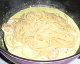 海老とツナのカレークリームパスタ✿作り方4写真