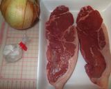 安いお肉で簡単やわらかステーキ作り方1写真