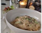 空豆のクリームパスタ作り方6写真
