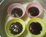 ホットケーキMIXで❤真黒チョコ蒸しパン作り方4写真