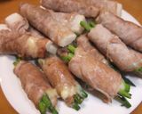 ★豚肉クルクル巻★作り方4写真