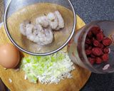 夏はコレ☆サッパリ味の梅入りチャーハン☆作り方1写真