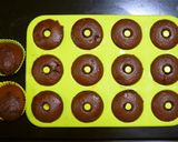 Xmasバレンタイン濃チョコ焼きドーナツ作り方14写真
