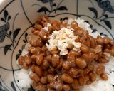 納豆と山ワサビ(ホースラディッシュ)作り方2写真