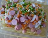 具沢山トマトカレーパスタ作り方4写真