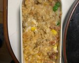レンジ簡単中華風キムチ餃子味炒飯弁当作り方13写真