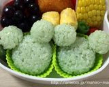 簡単キャラ弁☆カエルくんおにぎり♪作り方5写真