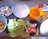 あんかけ風！海鮮焼きちゃんぽん作り方1写真