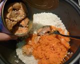 美味しく栄養満点★簡単炊き込み鮭おにぎり作り方2写真