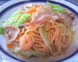 あんかけ風！海鮮焼きちゃんぽん作り方8写真