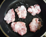豚こま切れ肉の甘辛ごま醤油だれ焼き作り方5写真