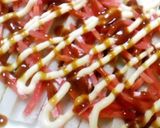 あと1品欲しい時◎お好み焼き風ちくわ焼き作り方1写真
