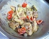 鶏肉と茄子のヨーグルト和え作り方6写真