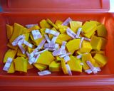 レンジdeチン！新玉ねぎ＆かぼちゃサラダ作り方1写真