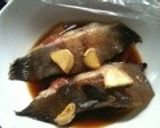 レンジでかれいの煮つけ。作り方1写真
