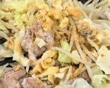 油あげ入り野菜炒め作り方6写真