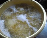 残ったカレーで♪チーズ焼きパスタ作り方1写真