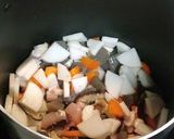 お豆腐♪鶏肉♪干し椎茸♪けんちん汁作り方6写真