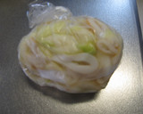セロリとイカの燻製のレモン汁和え作り方2写真