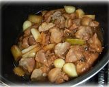 ஐ鶏肉のにんにく煮ஐ作り方5写真