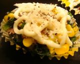 ほうれん草のマヨパン粉焼き作り方5写真