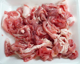 豚こま切れ肉の甘辛ごま醤油だれ焼き作り方3写真