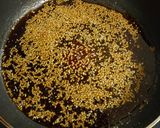 豚こま切れ肉の甘辛ごま醤油だれ焼き作り方2写真