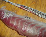 鯛を三枚おろし⇒刺身にしてみます作り方22写真