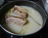 新たまねぎととろ~り煮豚丼作り方2写真