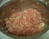 ヘルシー豆腐もやし入りハンバーグ作り方5写真