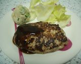 ヘルシー豆腐もやし入りハンバーグ作り方7写真