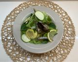 シシャモと葉物野菜のサラダ🥬作り方4写真