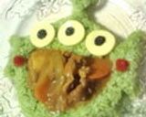 にっこり!カレー食べちゃうぞ♪デコカレー作り方25写真