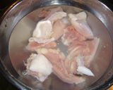 冬瓜と鶏肉の煮物作り方1写真