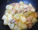 冬瓜と鶏肉の煮物作り方5写真