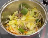 酒粕でコクup♪ピリ辛豆乳味噌ラーメン作り方3写真