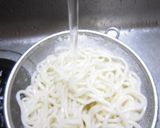 流水麺で天ぷらうどん作り方2写真