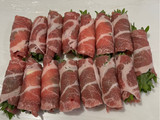 梅肉入り♪大葉とチーズの一口カツ