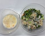 【鉄カルシウム】米粉の野菜お好み焼き作り方3写真
