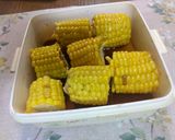夏のおやつ❕焼きとうもろこし(^q^)作り方28写真