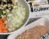 夏野菜たっぷりマイルドキーマ作り方1写真