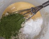豆腐とおからパウダーでヘルシー抹茶ケーキ作り方3写真