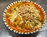 美活⭐︎納豆とチーズのキムチ鍋ヌードル作り方5写真
