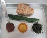 山芋と胡瓜の梅たたき作り方1写真