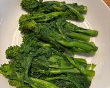 菜の花と鶏むね肉のからしあえ作り方1写真