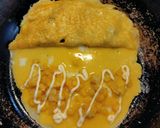 ミルクレープ風！具だくさん卵焼き作り方6写真
